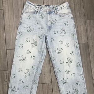 Women’s Floral print jeans
